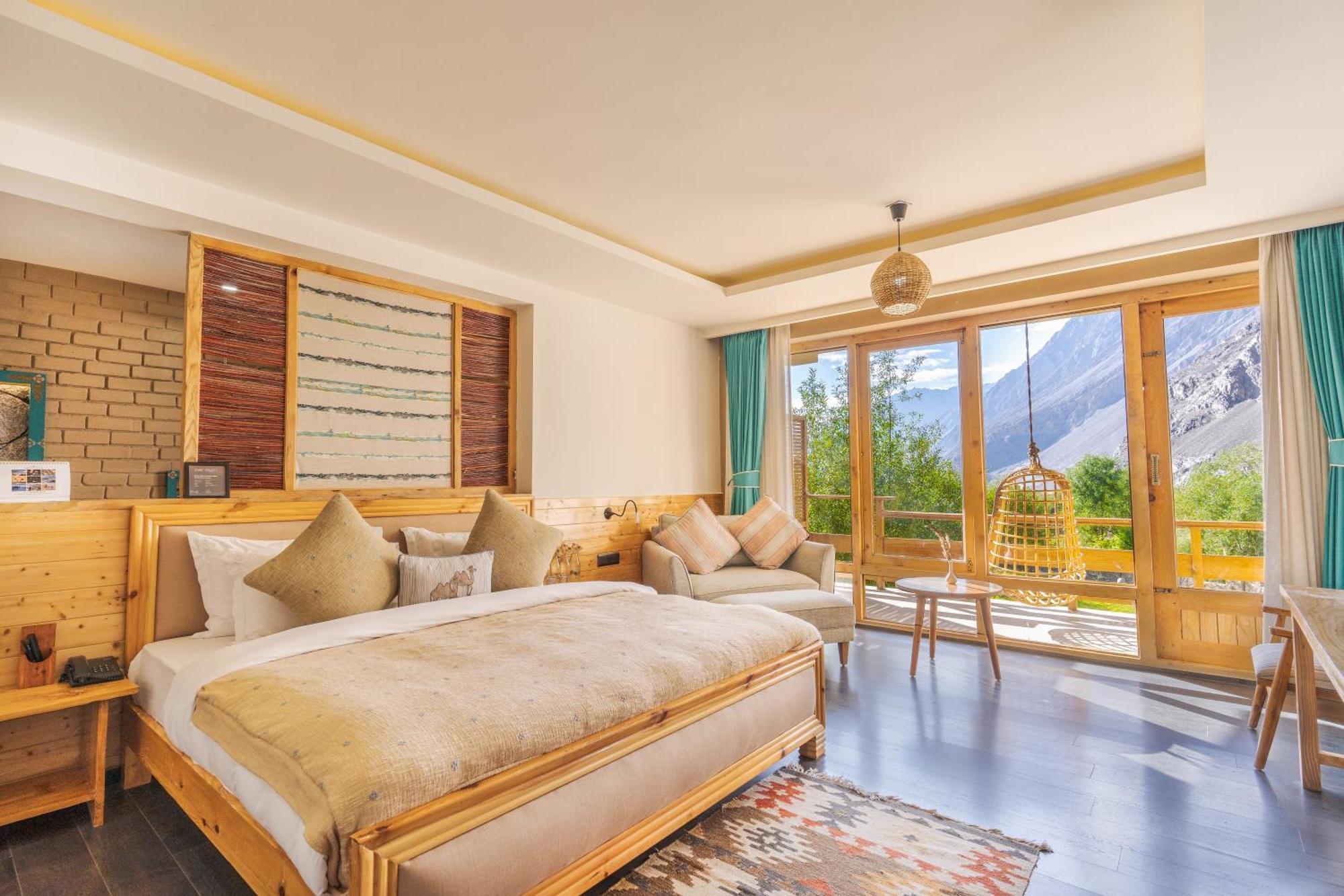 Stone Hedge Hotel Nubra Exterior photo